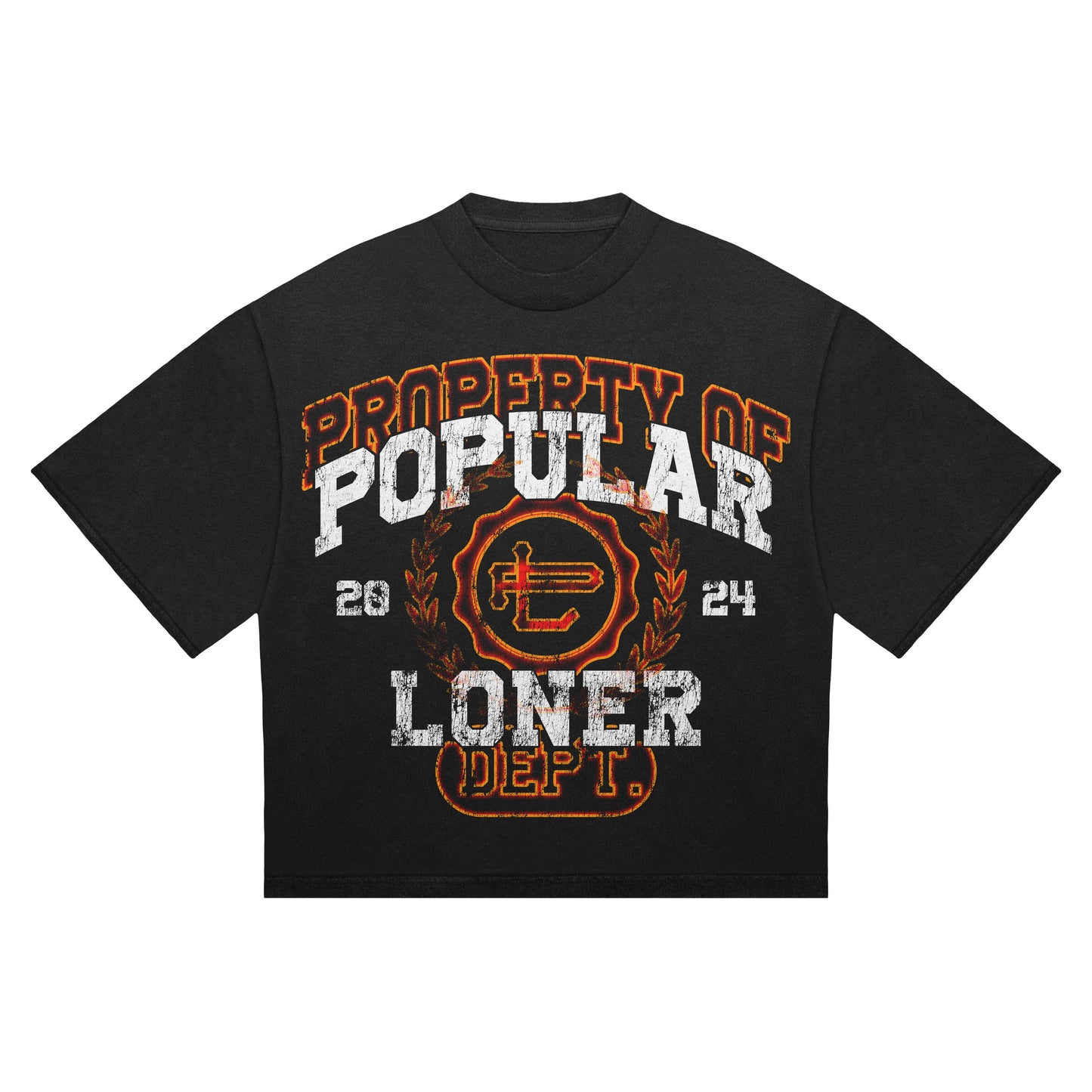Popular Loner " Loner Dept. " Tee Shirt