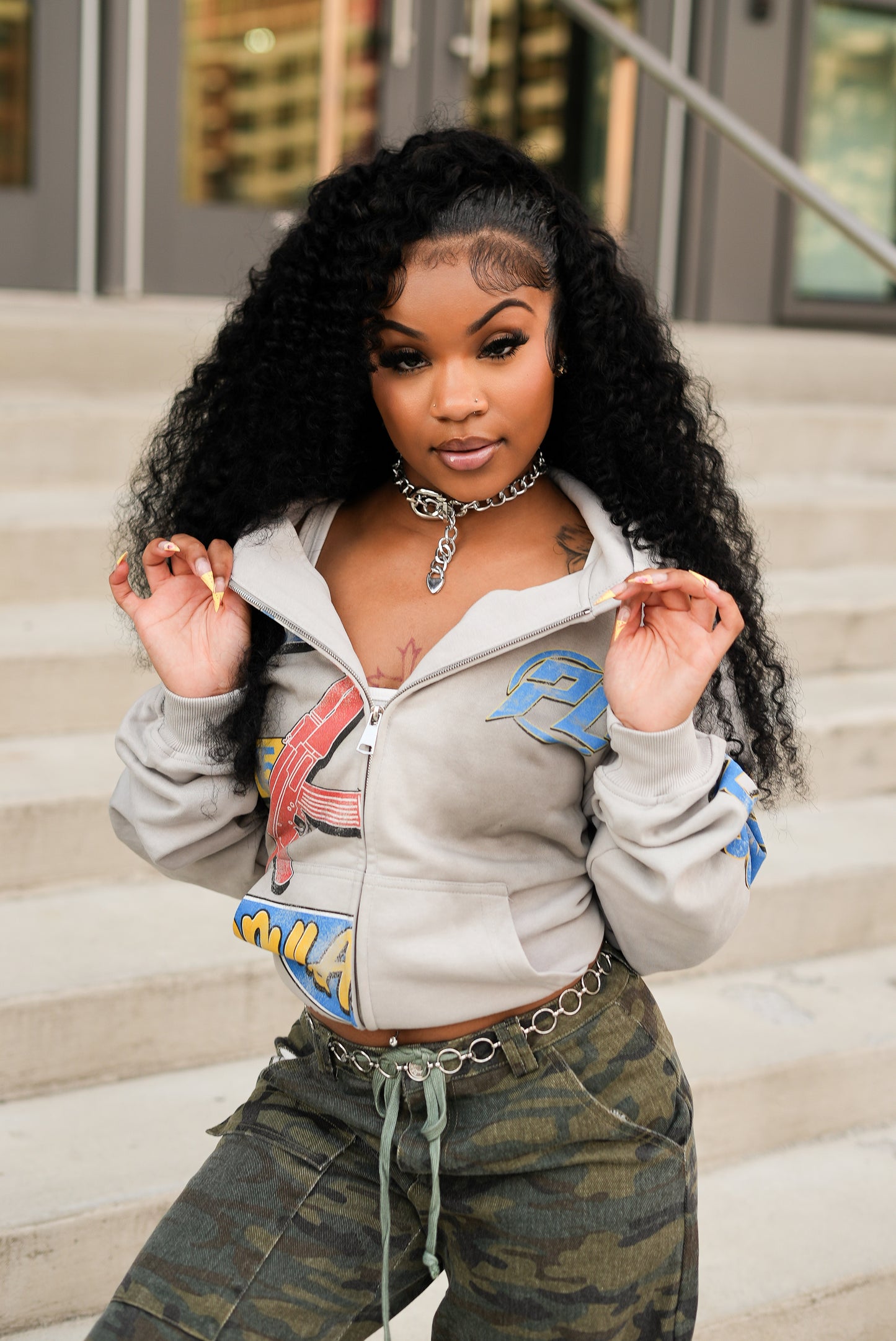 Popular Loner 50th Annual Zip Up Hood