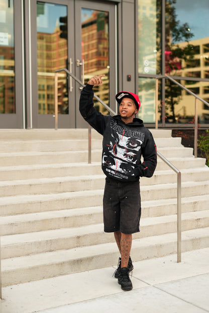 Popular Loner Black Outcast Hoodie