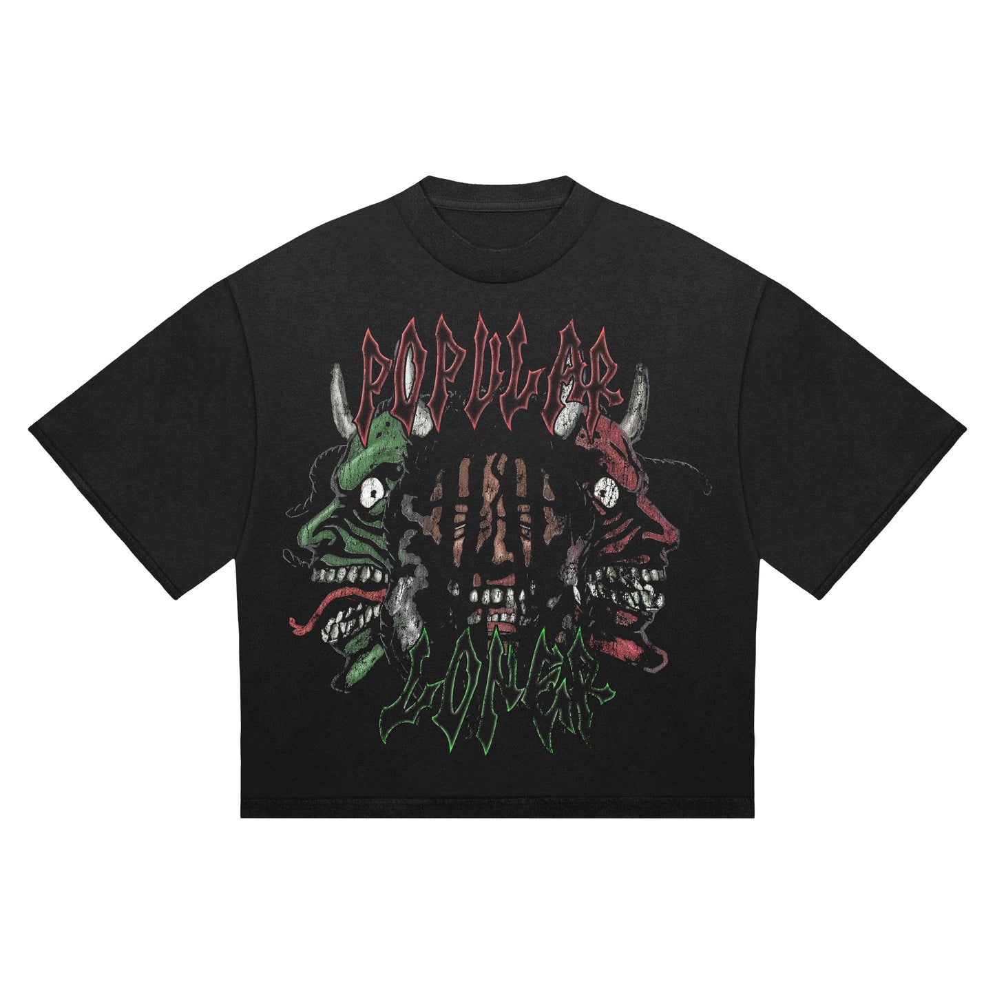 Popular Loner " Demons Whispering " Tee Shirt